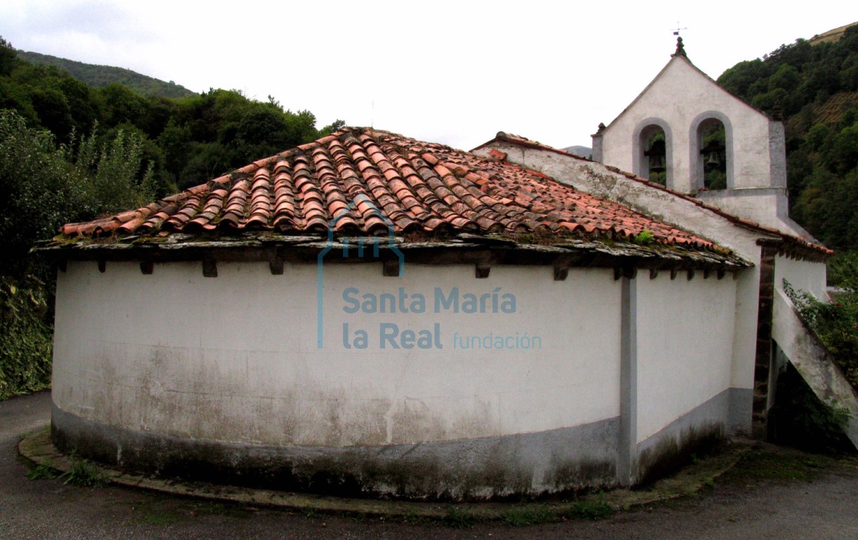 Exterior del ábside