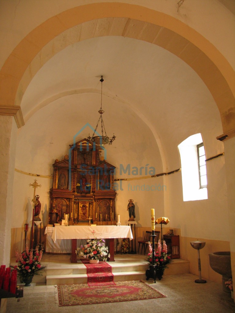 Vista del presbiterio