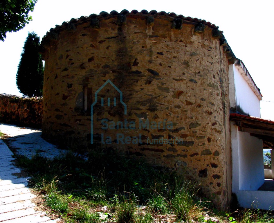 Exterior del ábside