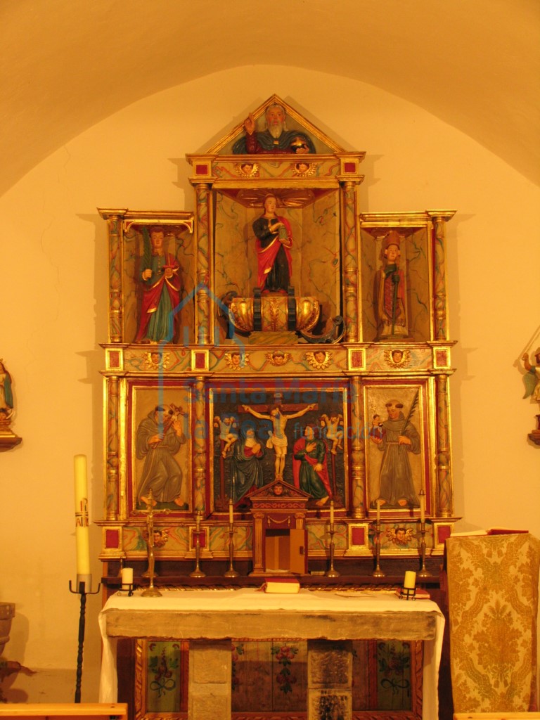 Retablo del altar mayor