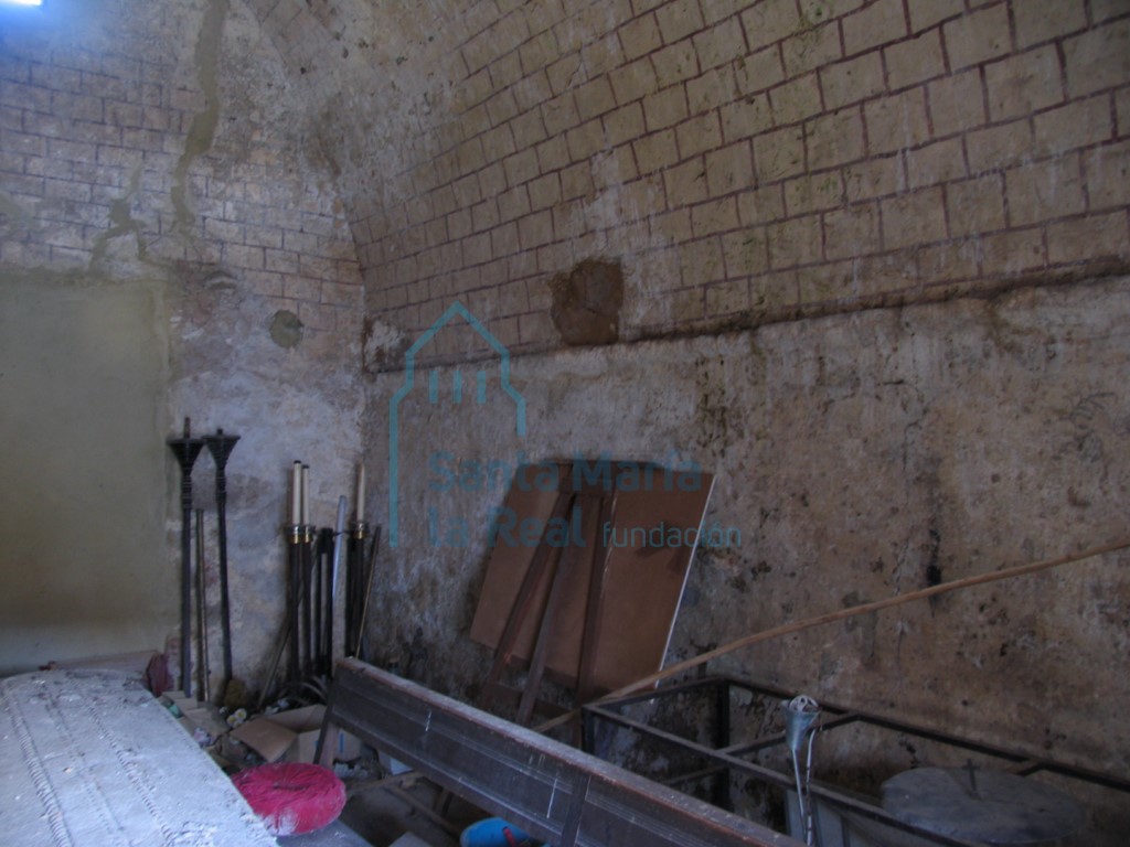 Capilla donde se encuentra el sarcófago de Santo Dolfo