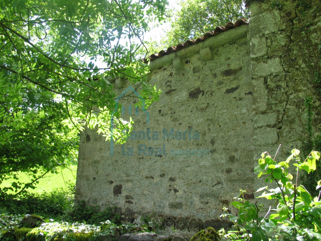 Lado norte de la cabecera