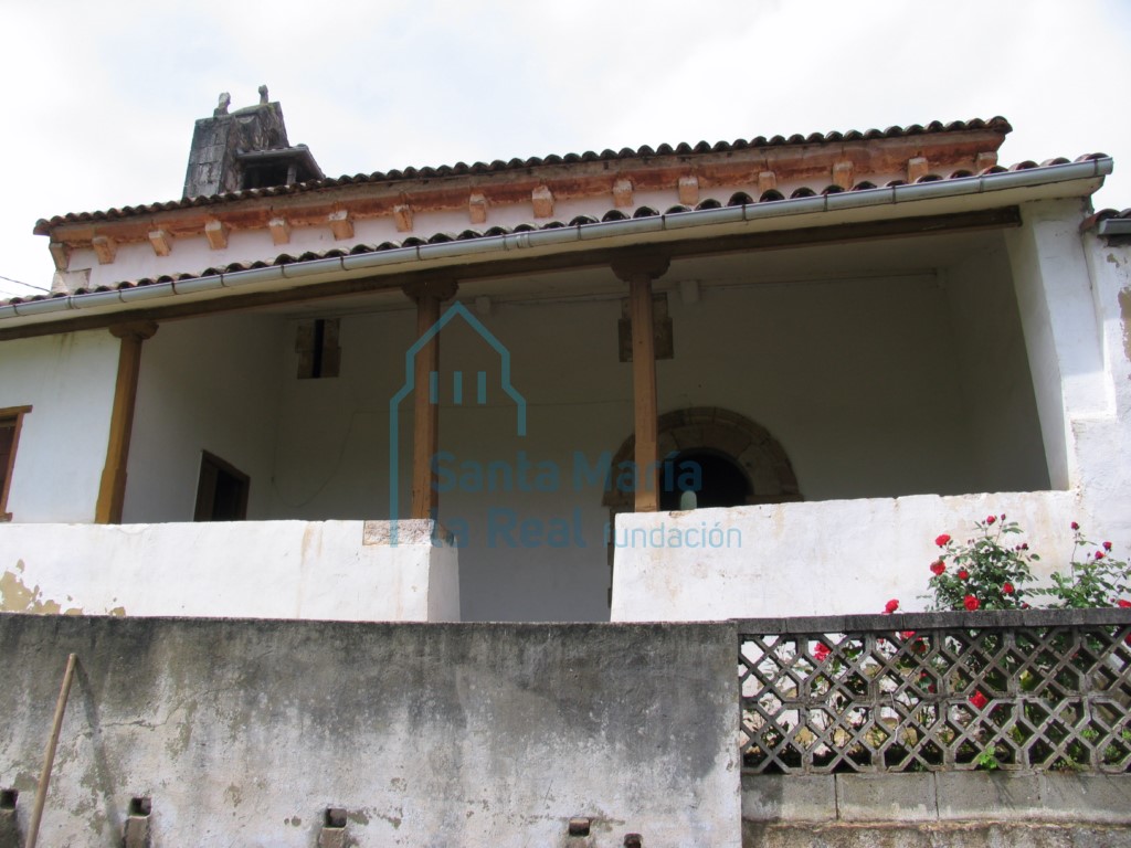 Exterior del portico