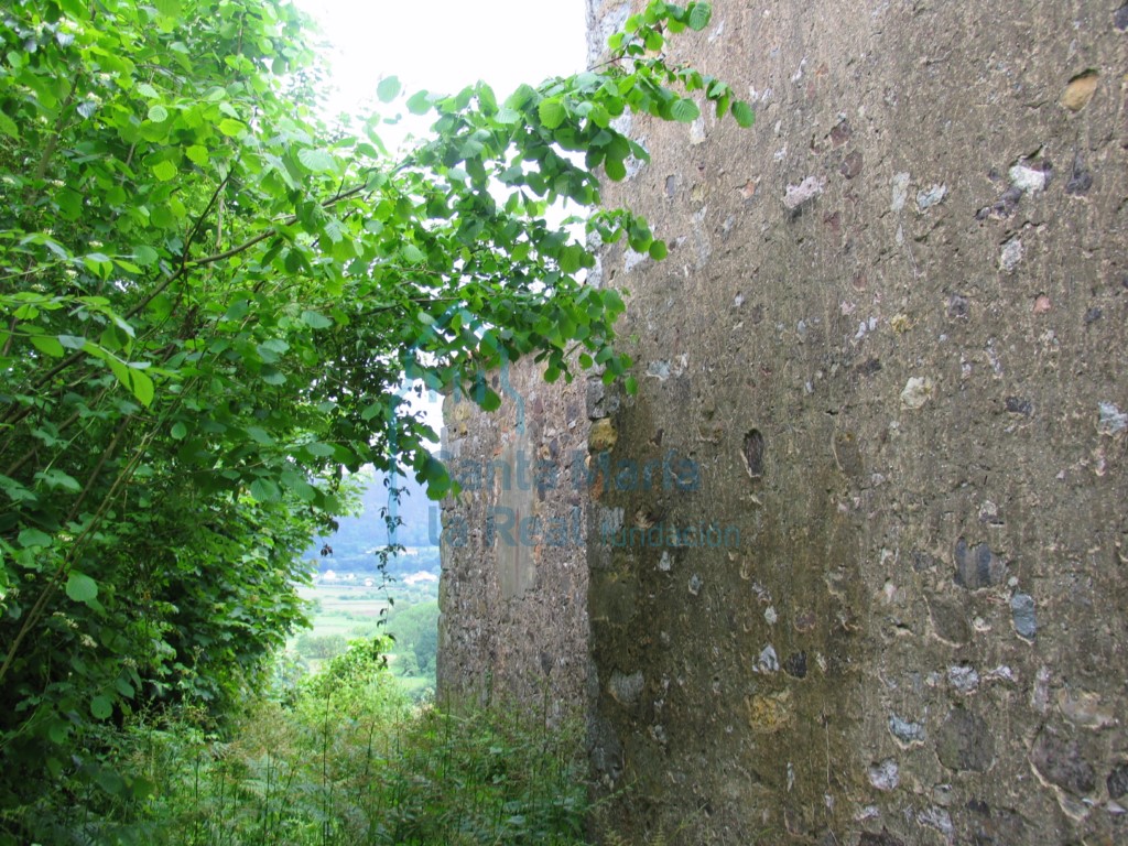 Exterior de la fachada septentrional