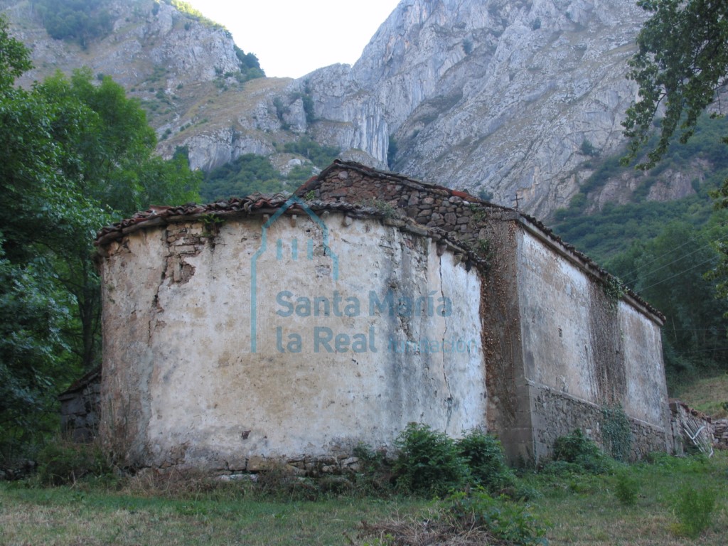 Vista desde el lado noreste