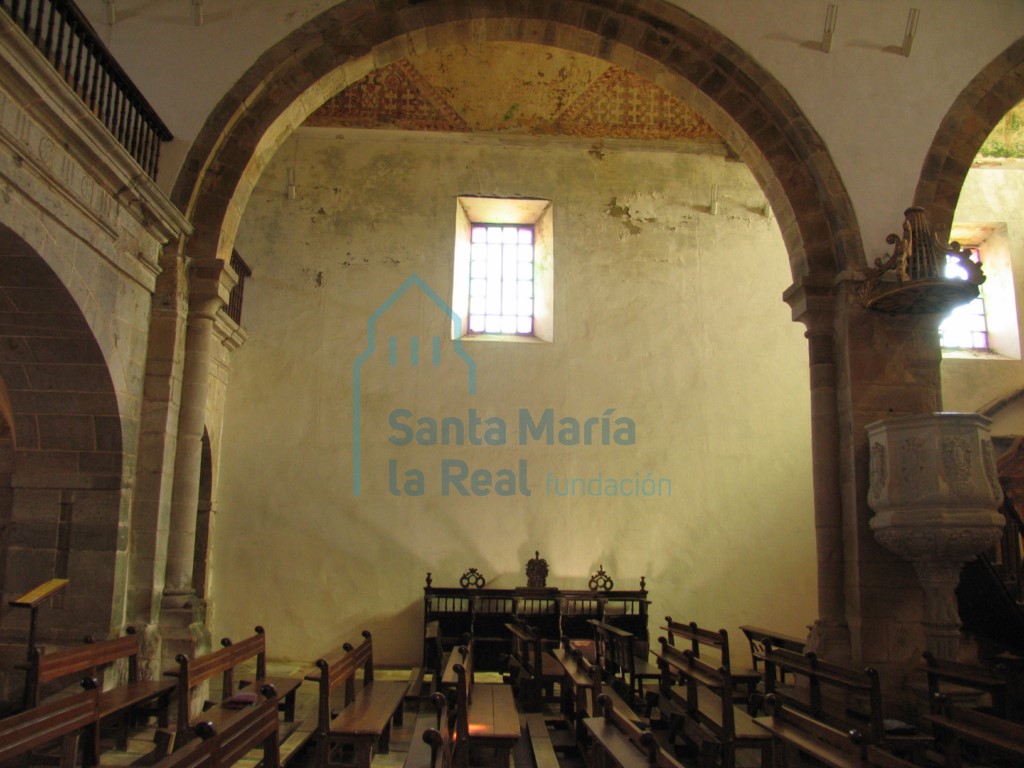 Detalle de la nave septentrional