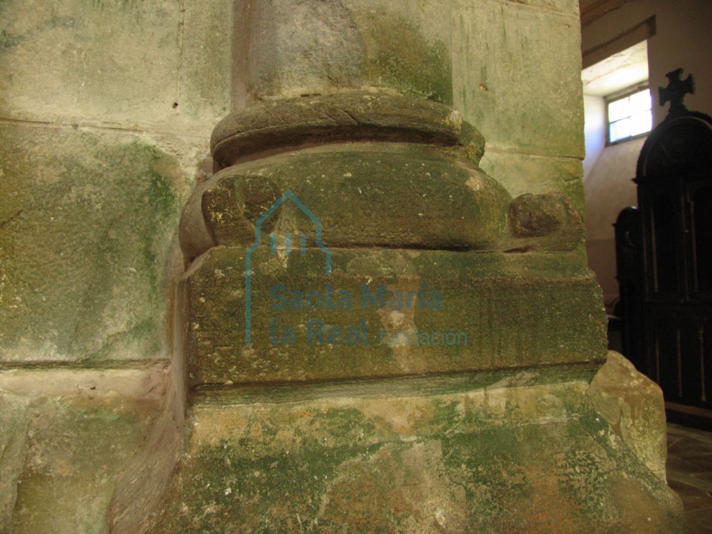 Detalle del interior de las naves