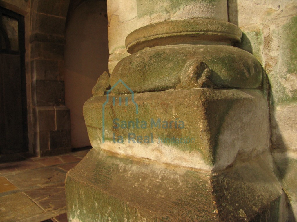 Detalle del interior de las naves