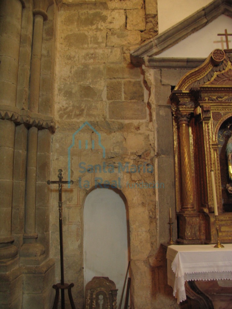 Detalle del interior de las naves