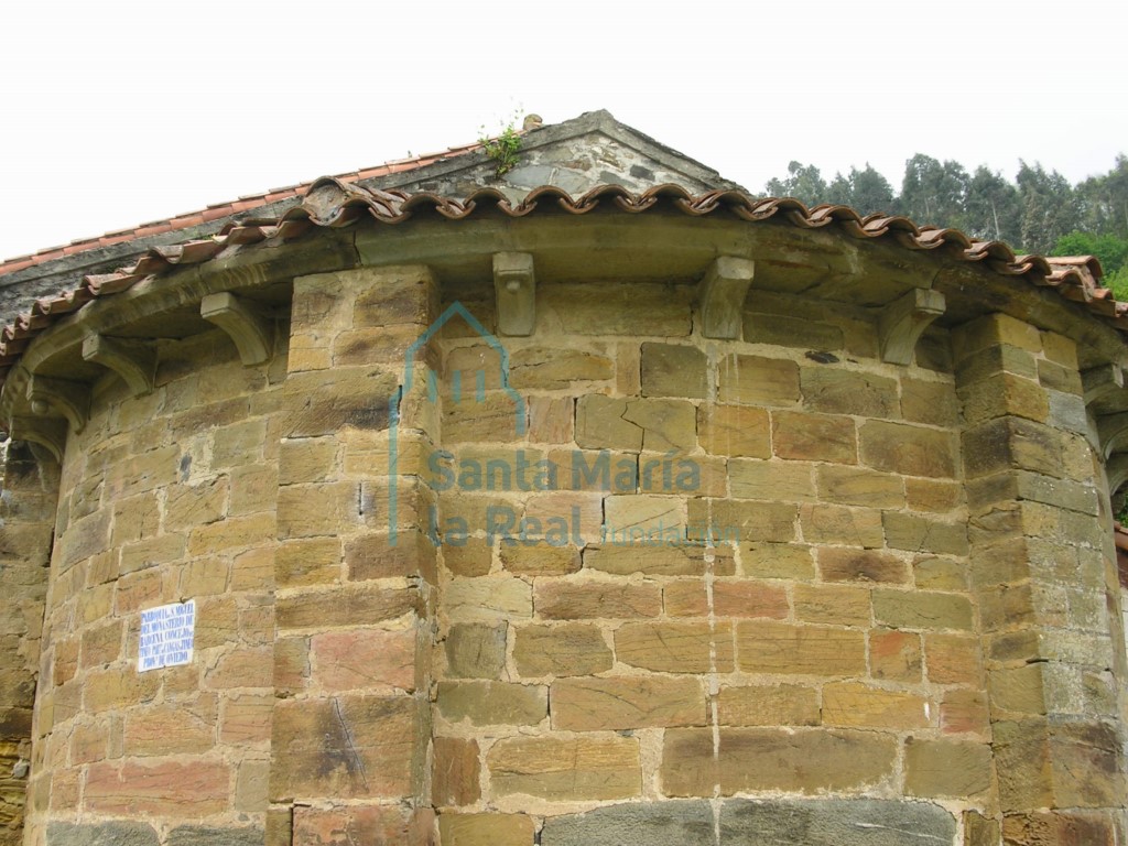 Detalle del ábside