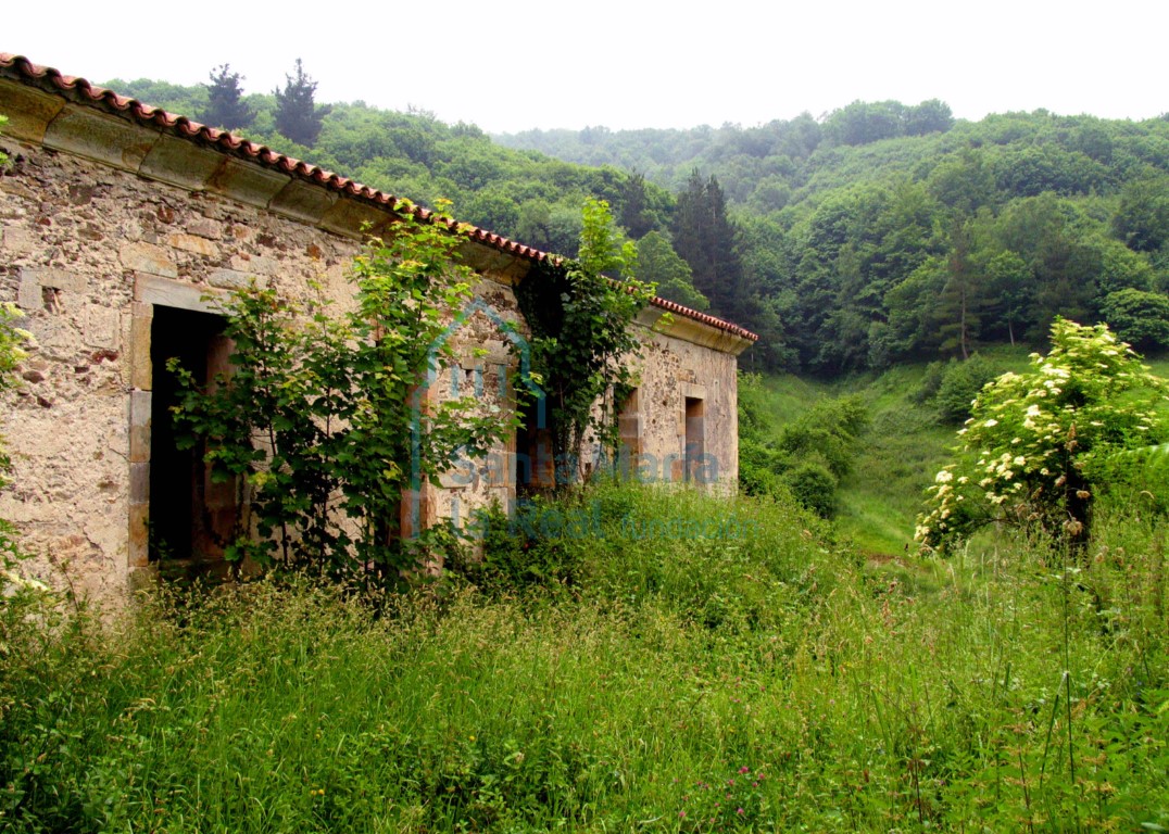 Vista de una de las dependencias del antiguo monasterio
