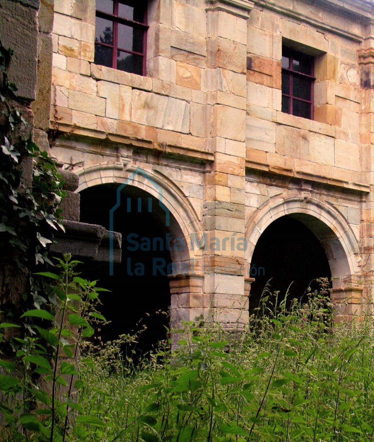 Detalle del claustro