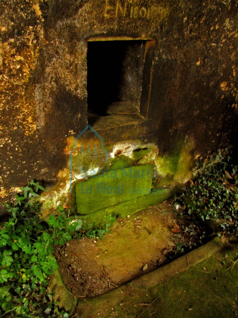 Detalle de una fuente del monasterio