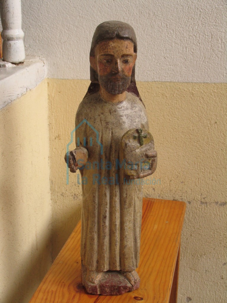 Talla de la figura de San Juan (siglo XIII)