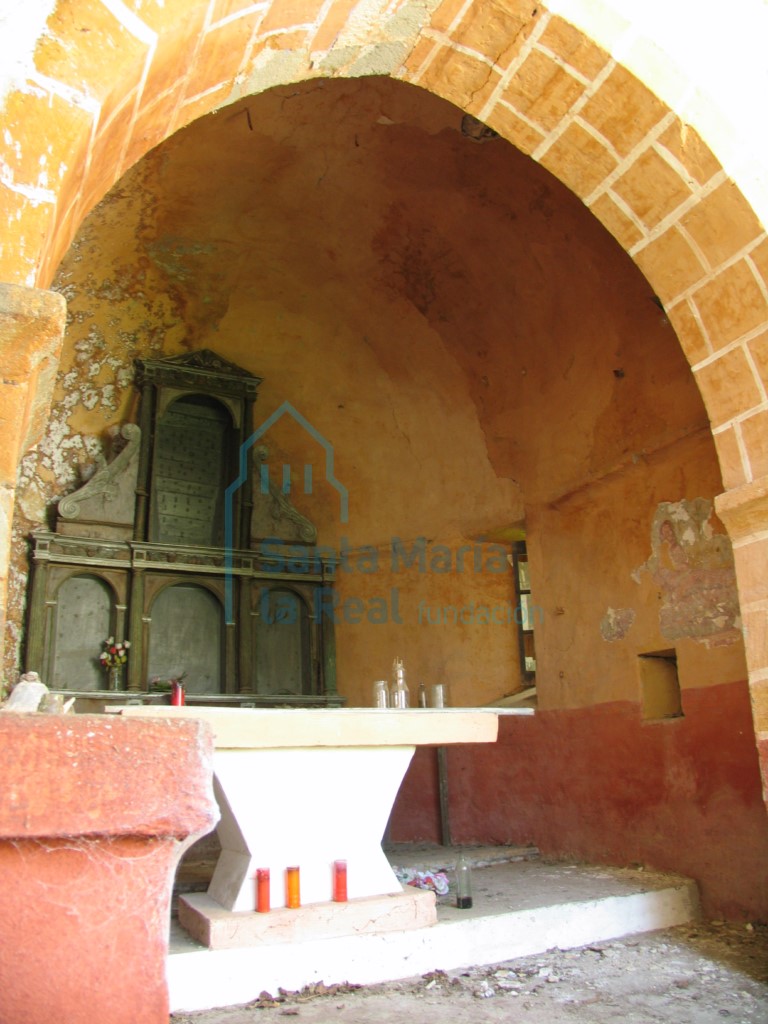 Detalle del ábside