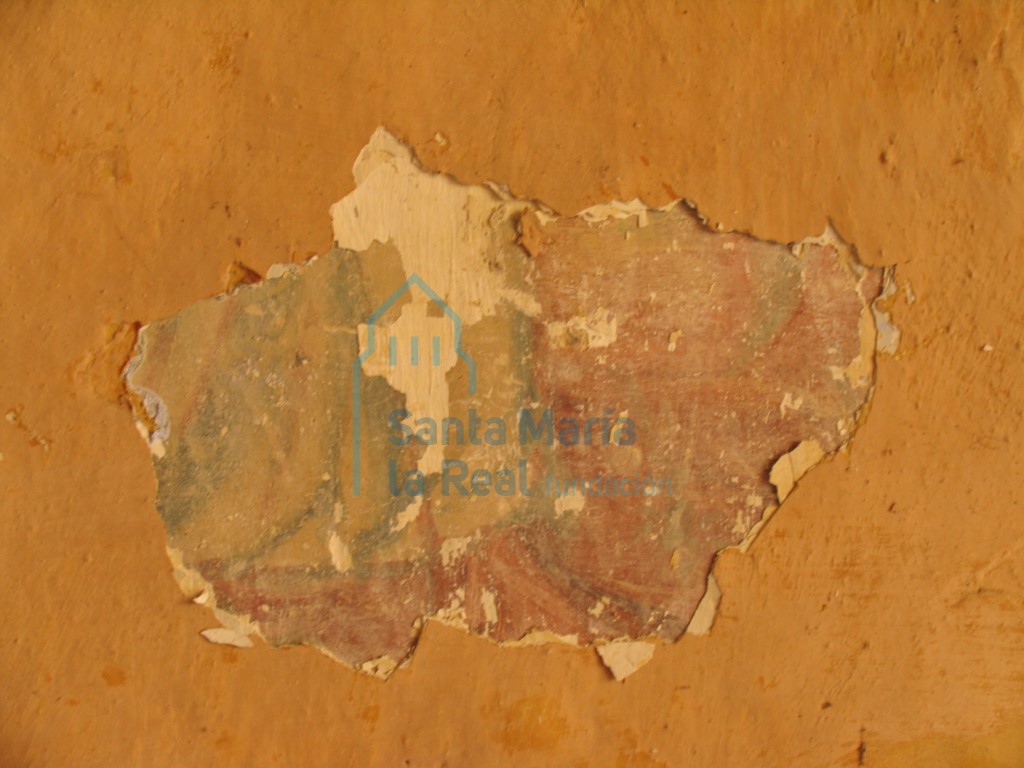 Detalle de la pintura del ábside