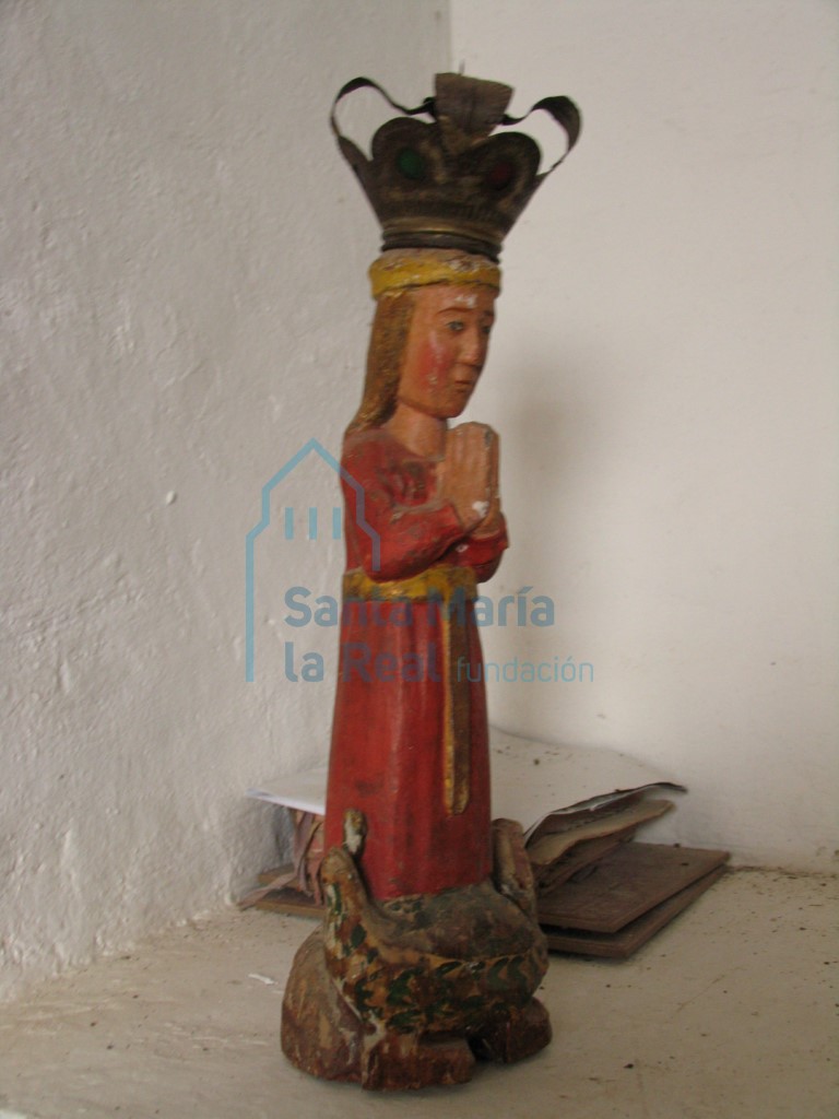 Talla gótica de Santa Marina