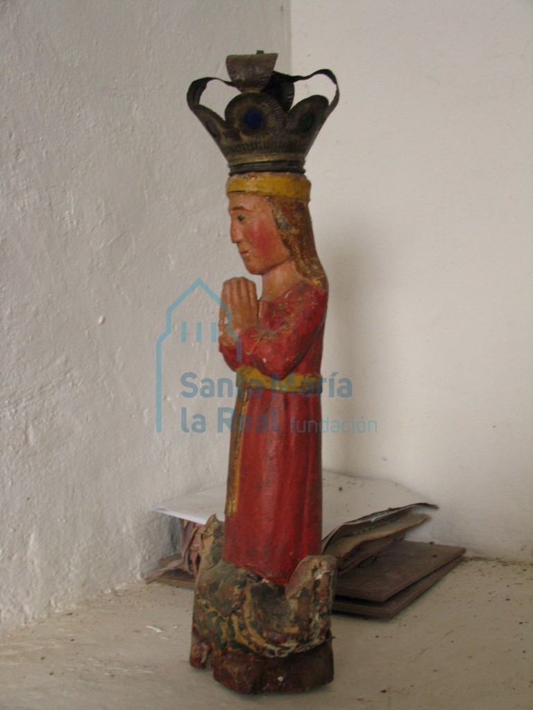 Talla gótica de Santa Marina