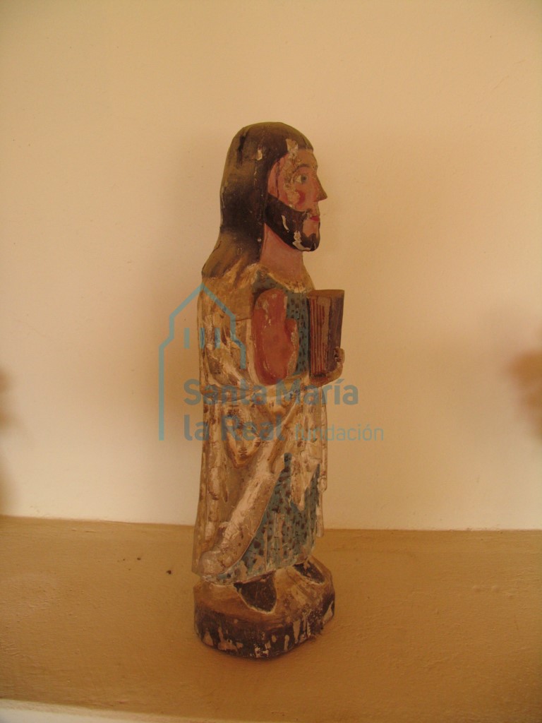 Talla gótica de Cristo Salvador