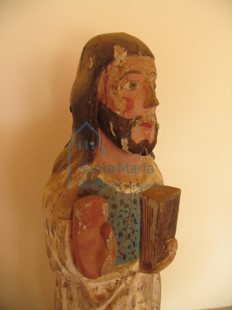 Talla gótica de Cristo Salvador