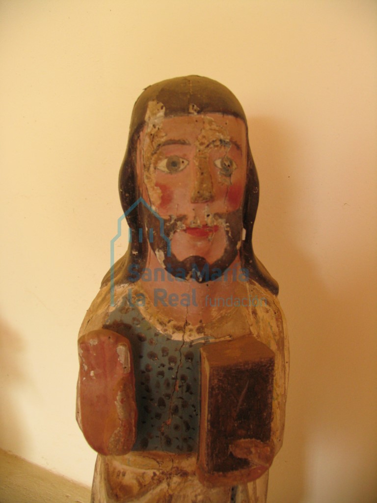 Talla gótica de Cristo Salvador