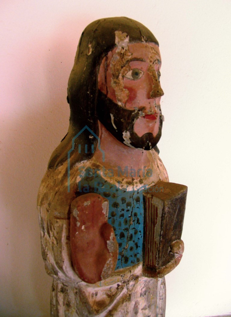 Talla gótica de Cristo Salvador