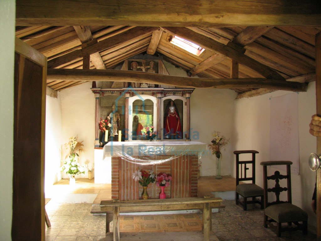 Interior de la capilla