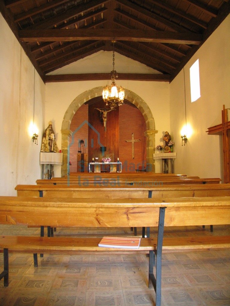 Interior desde los pies