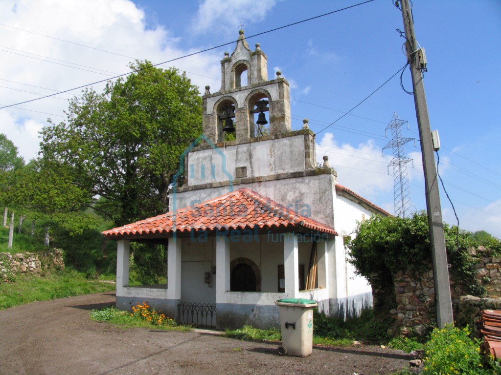Vista exterior del lado occidental