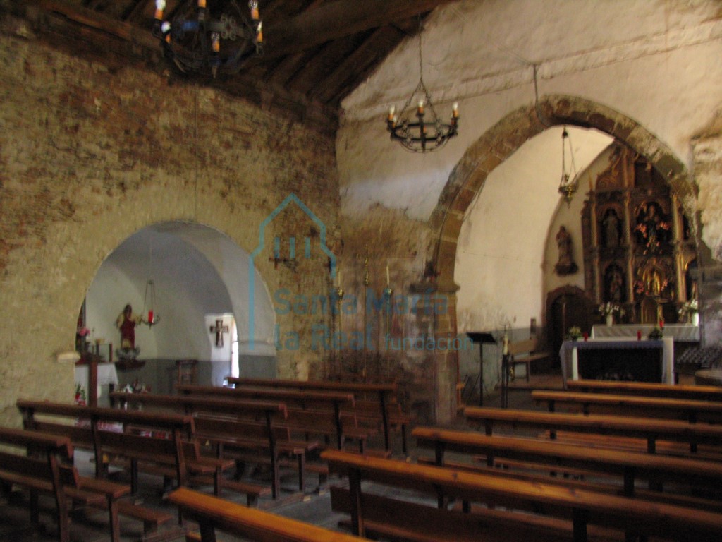 Interior de la nave