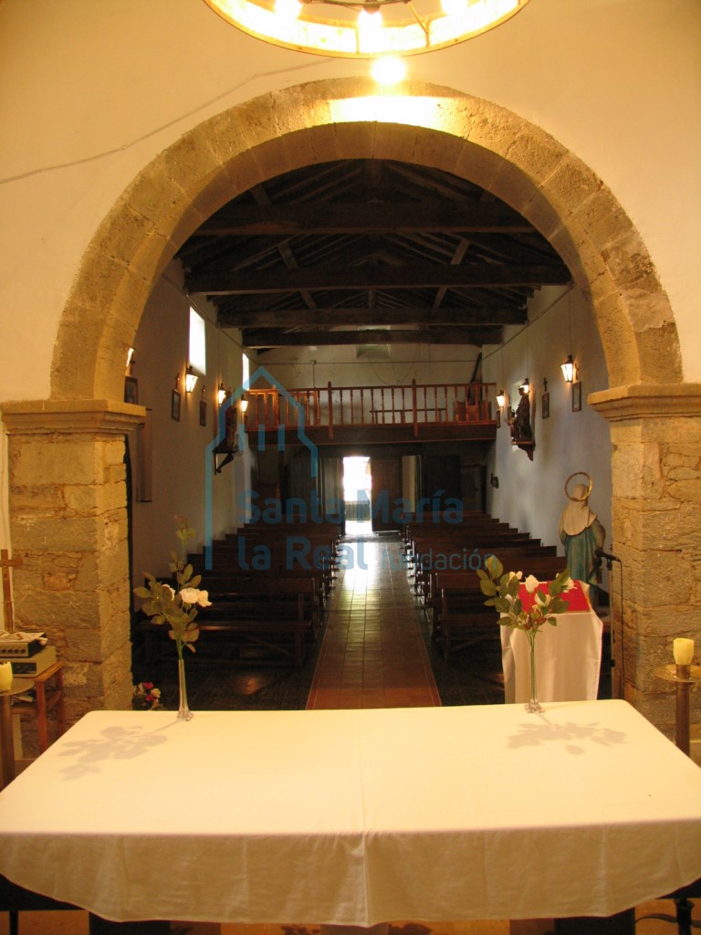 Vista desde la cabecera