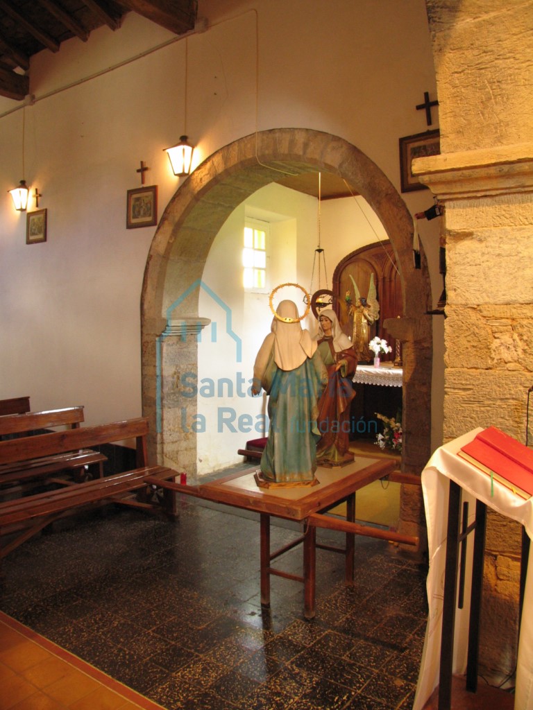 Arco formero de la parte izquierda