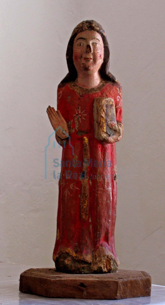 Talla románica de Santa Marina