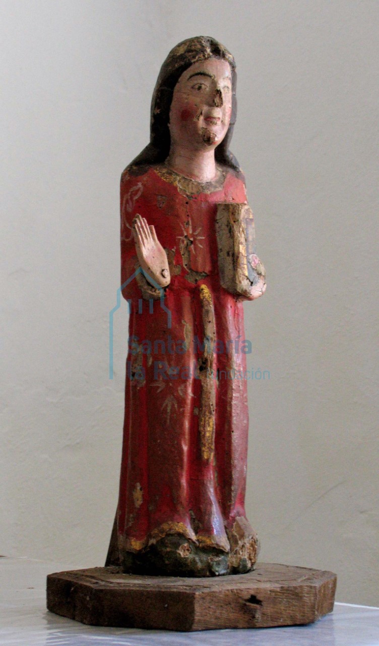 Talla románica de Santa Marina