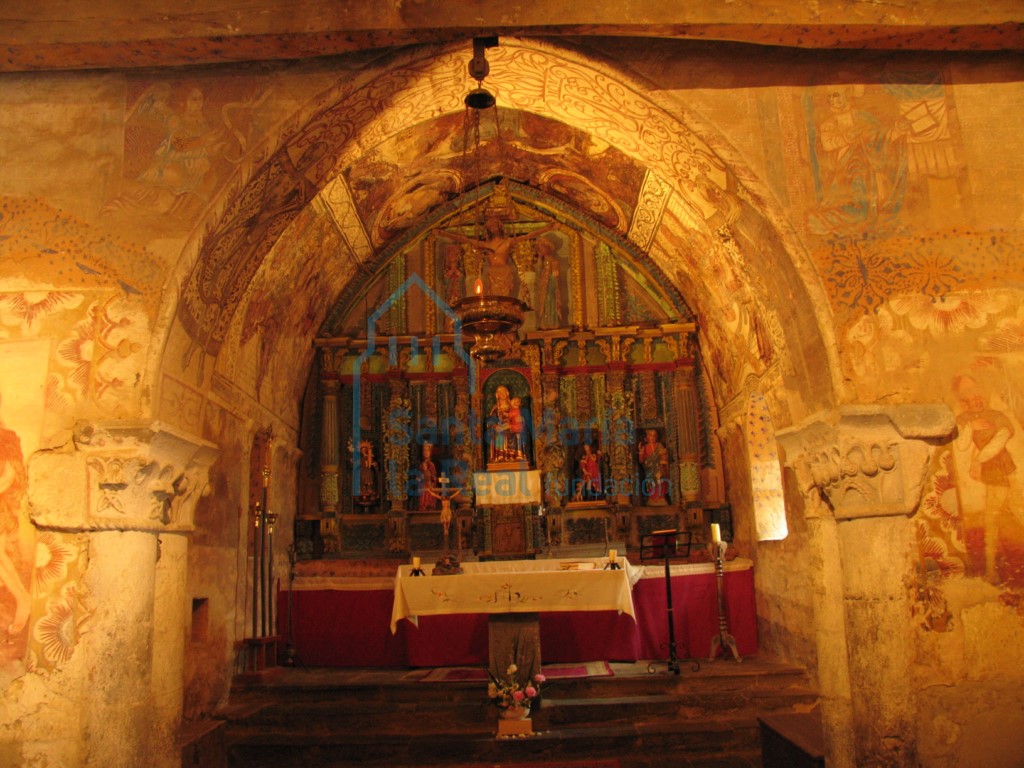Interior del ábside