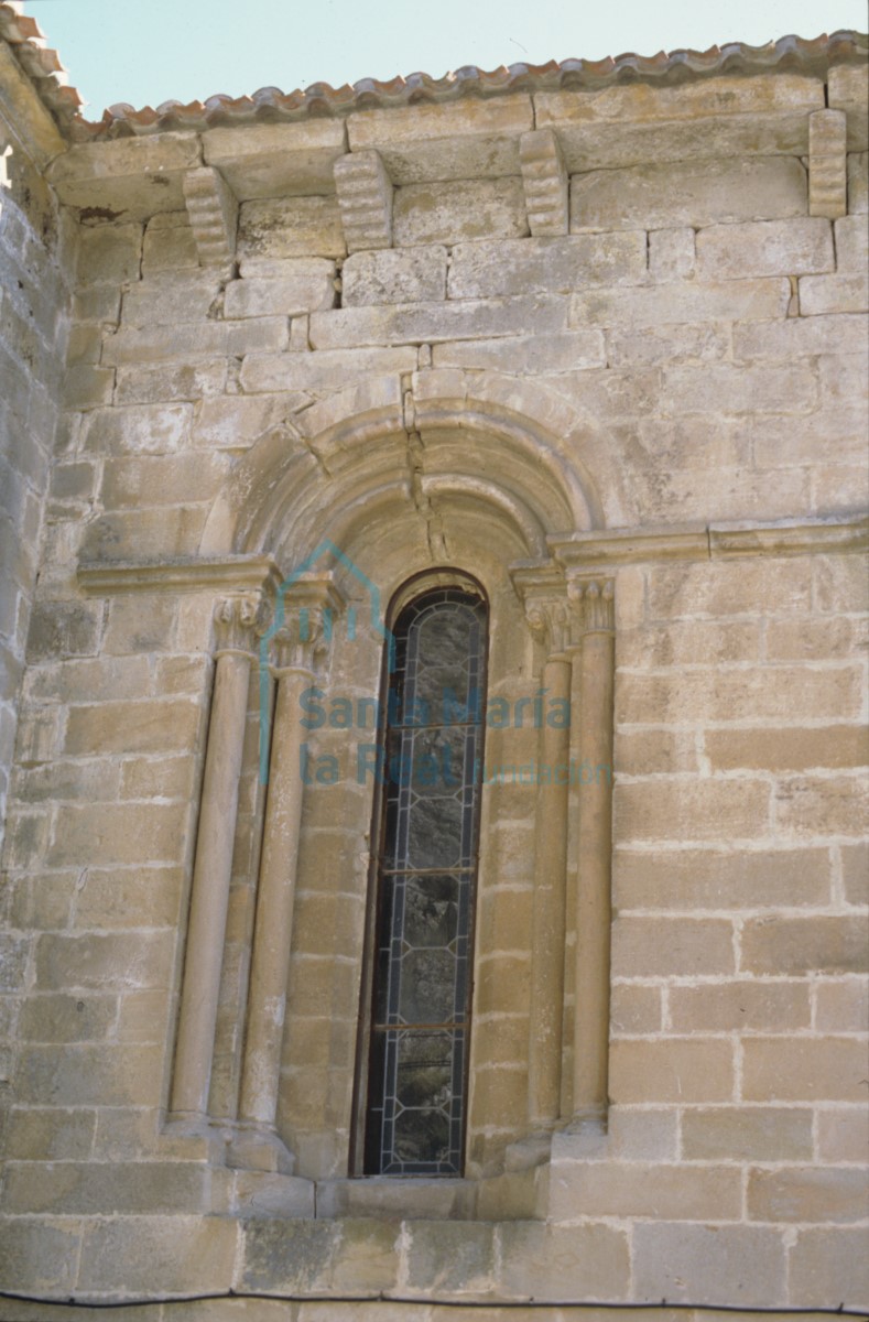 Ventana. Iglesia del Monasterio.