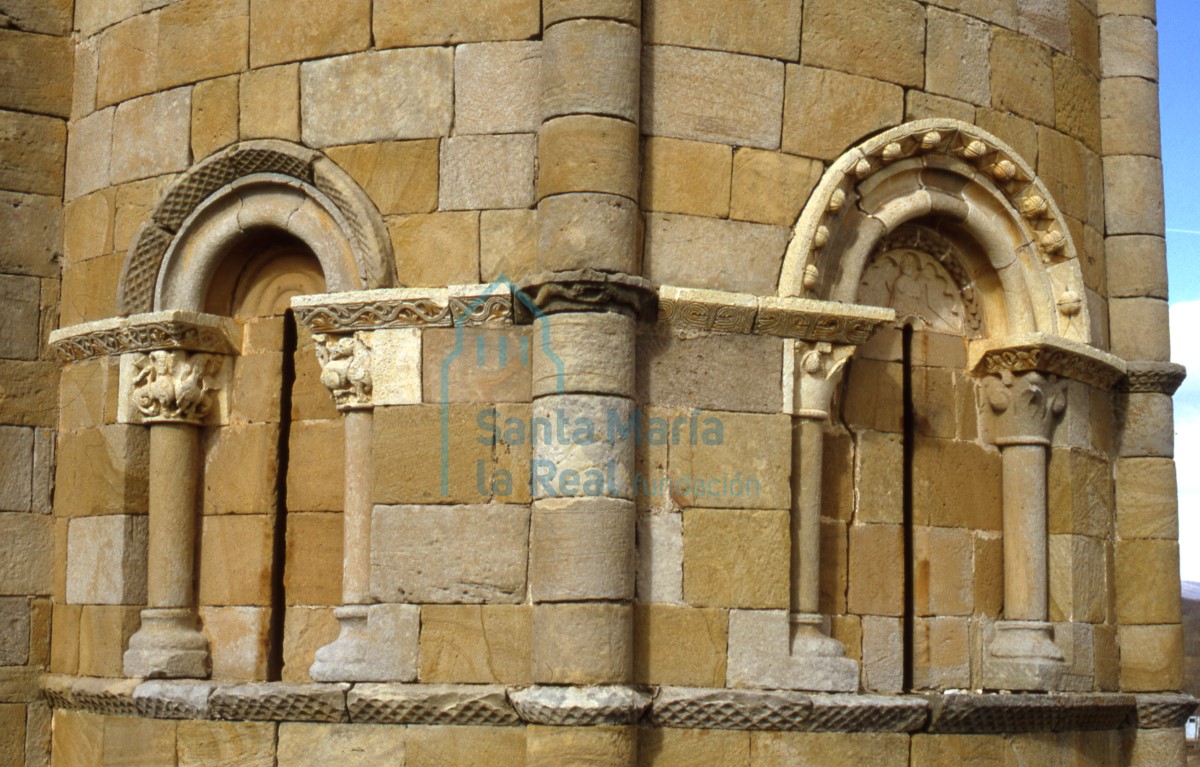 Ventanas del abside