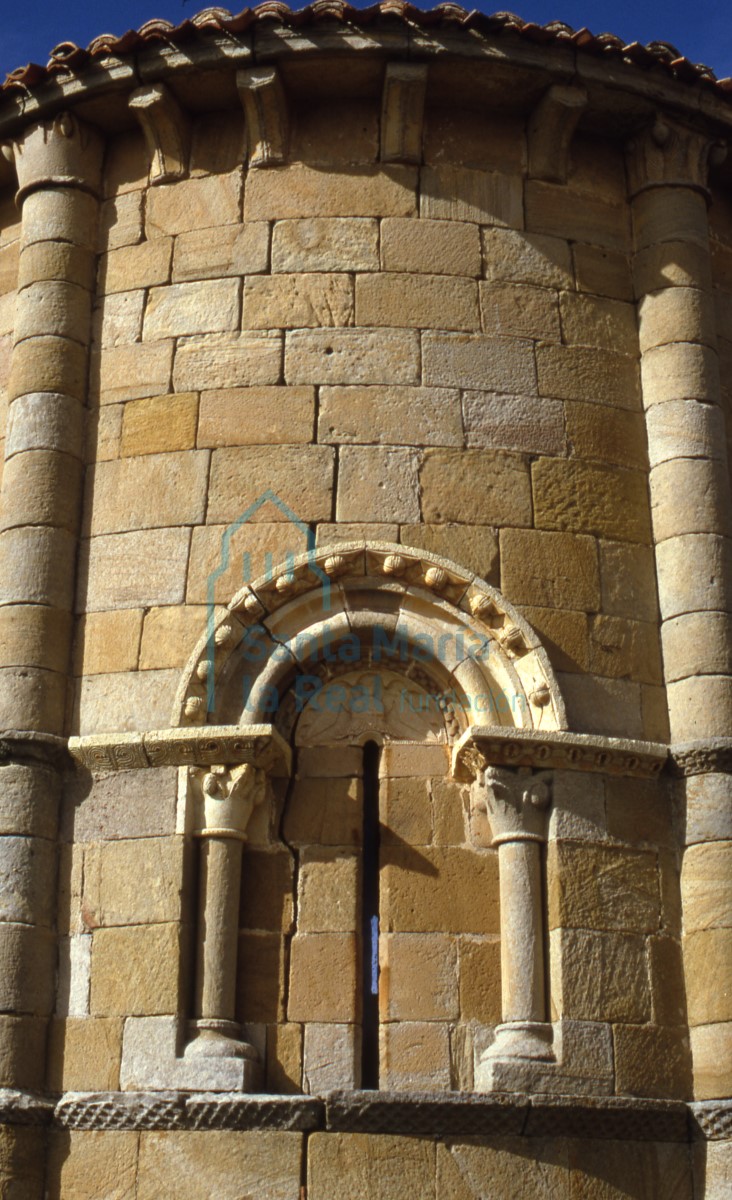 Ventana del abside