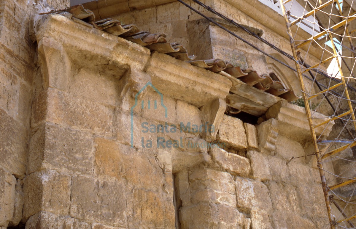 Detalle de la fachada este