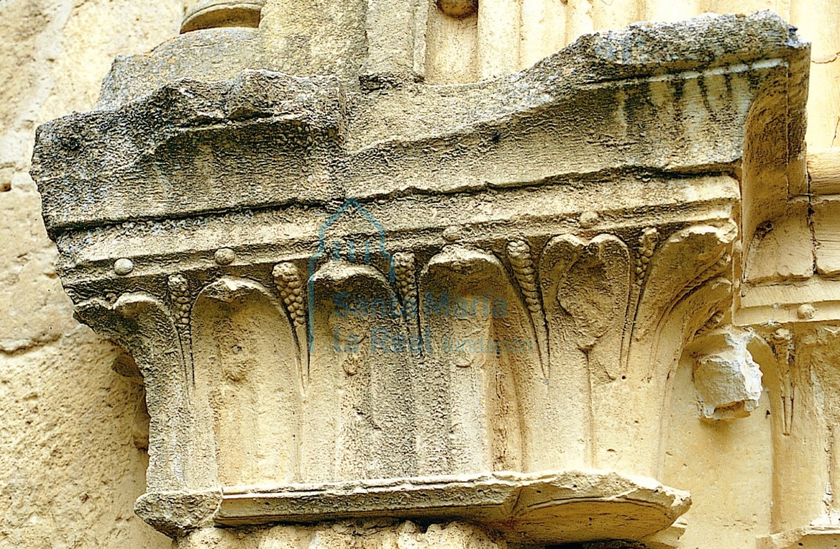 Capiteles de la portada meridional