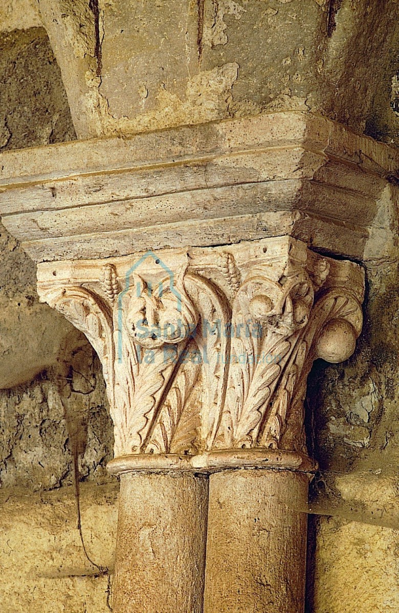 Capitel de la sala capitular Capitel de la sala capitular
