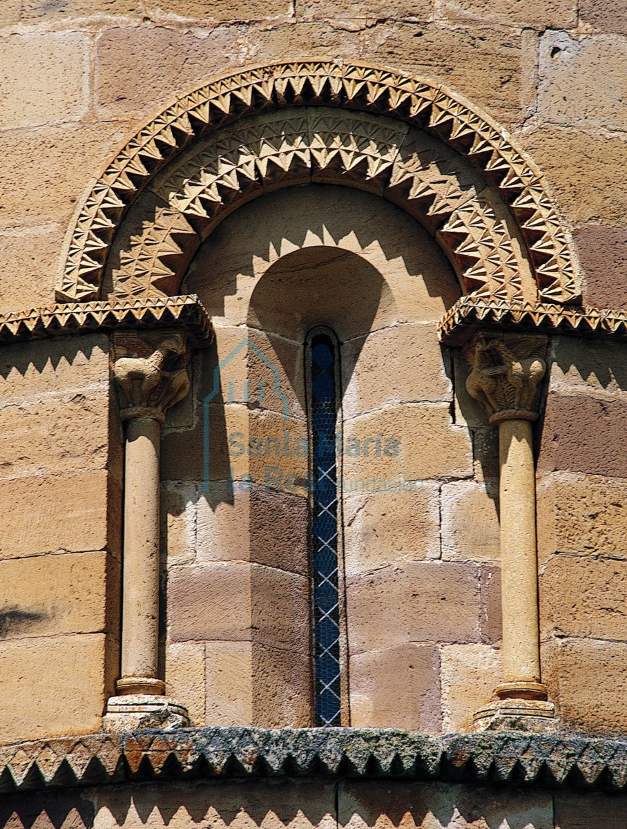 Ventana del testero