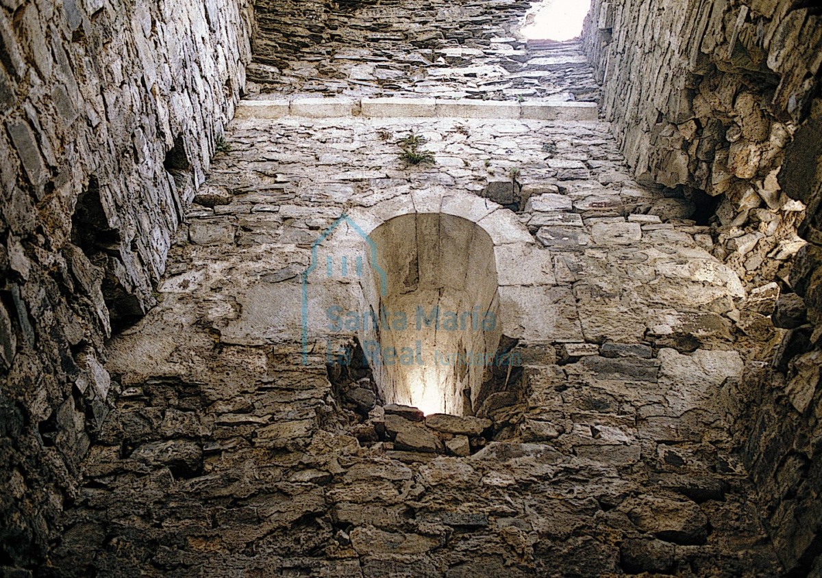 Interior de la torre