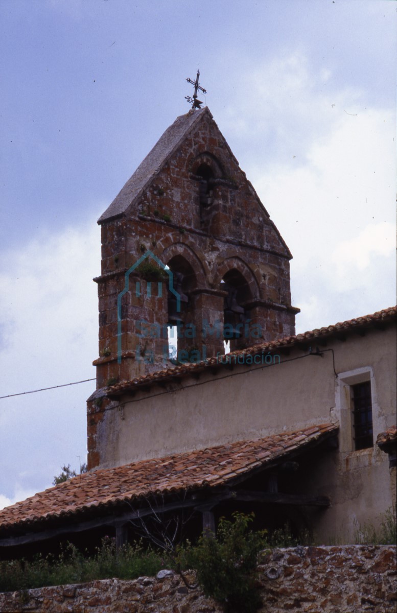 Vista de la espadaña