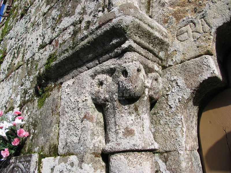 Capitel de la portada occidental