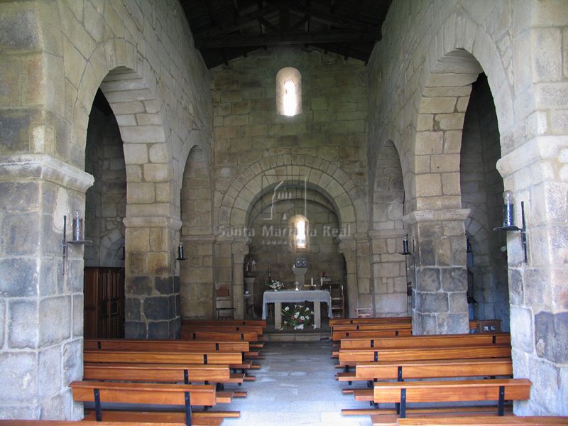 Interior de la nave