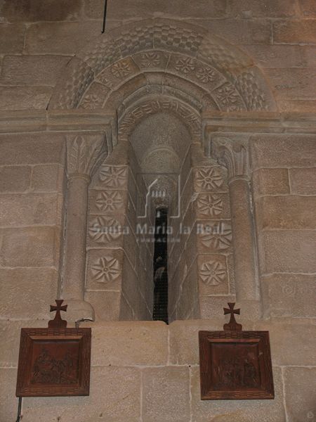 Ventana del muro norte desde el interior