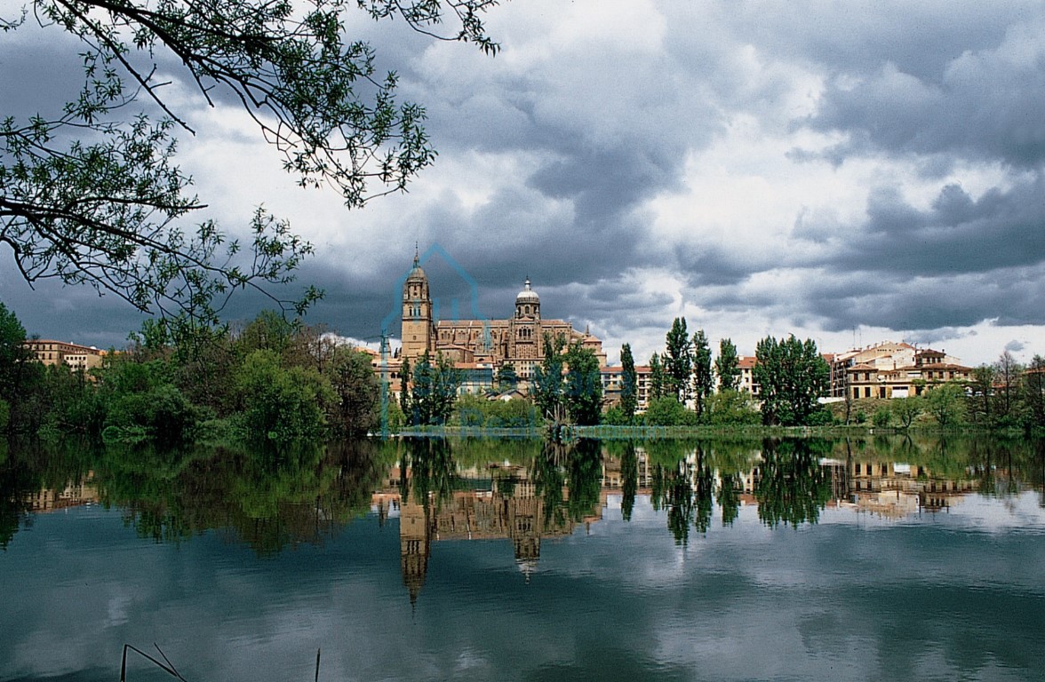 Vista desde la otra orilla del Tormes