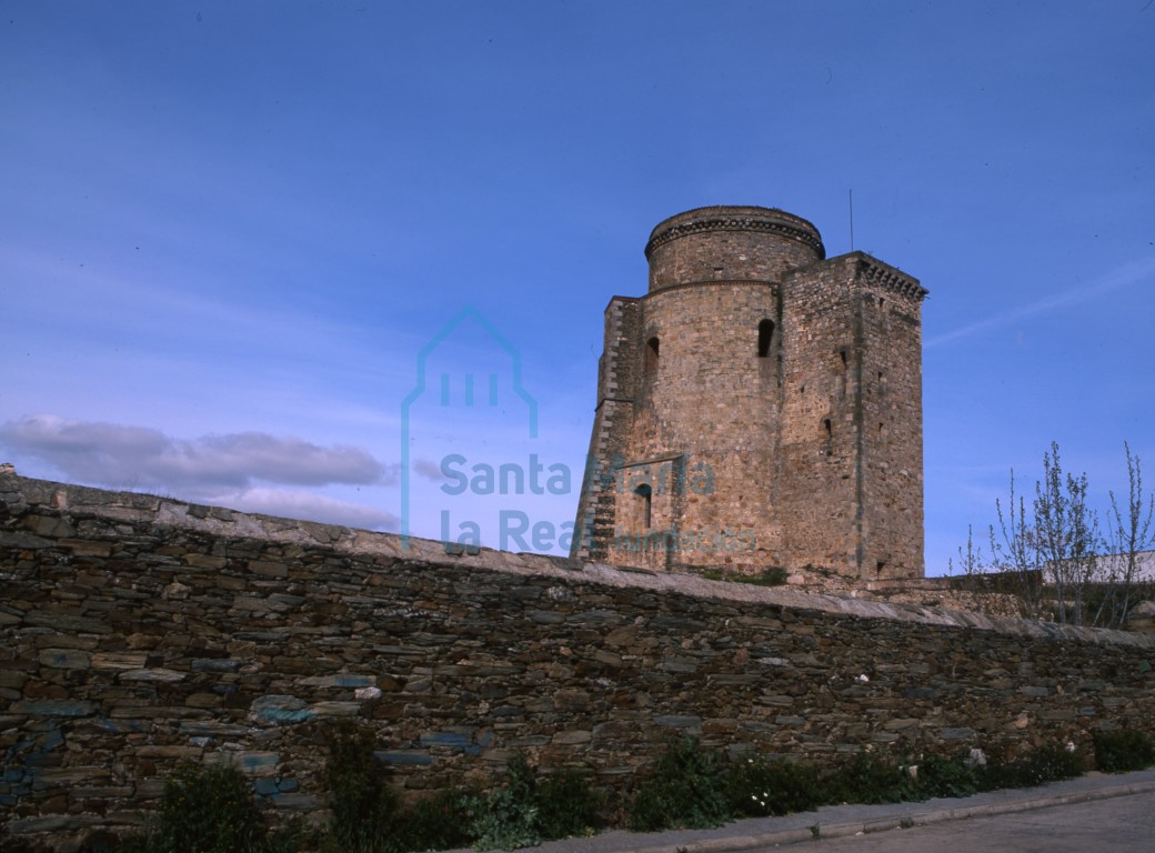 Vista exterior del castillo