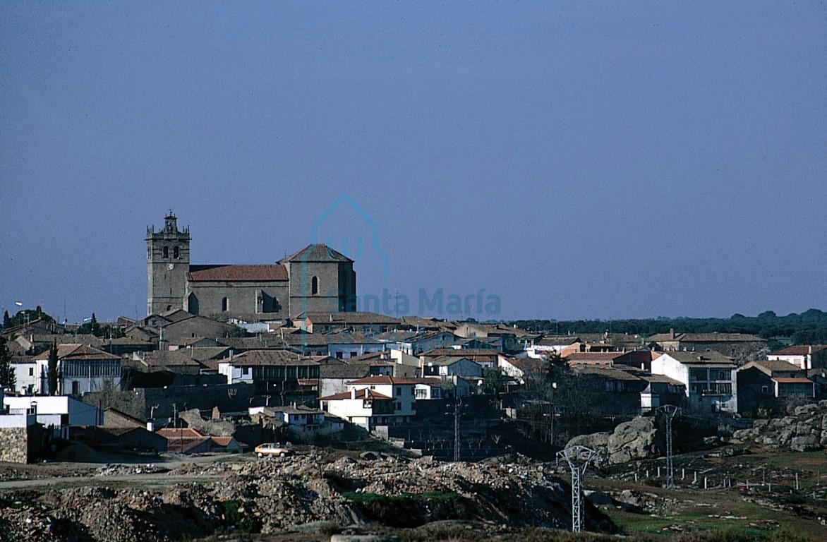 Vista de Ledesma desde el sur